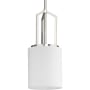 Progress Lighting Goodwin 7" Wide Pillar Candle Mini Pendant Brushed Nickel