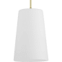 Progress Lighting Clarion 11" Wide Pendant Satin Brass