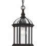 Progress Lighting Dillard 8" Wide Outdoor Mini Pendant with Clear Glass Shade Antique Bronze