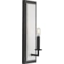 Progress Lighting Galloway 18" Tall Wall Sconce Matte Black