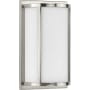 Progress Lighting Parkhurst 2 Light 12" Tall Wall Sconce Brushed Nickel