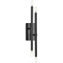 Progress Lighting Arya 4 Light 4" Tall Wall Sconce Matte Black