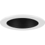 Progress Lighting 4" Baffle Recessed Trim Black
