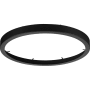 Progress Lighting Everlume 14" Wide Circular Trim Ring Black