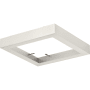 Progress Lighting Everlume 7" Wide Square Trim Ring Brushed Nickel