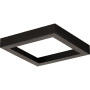 Progress Lighting Everlume 7" Wide Square Trim Ring Antique Bronze