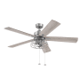 Prominence Home Marshall 52" 5 Blade Indoor LED Ceiling Fan Pewter