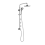 Pulse Lanikai Retrofit Shower with Shower Head, Hand Shower, Bodysprays, and Hose Chrome