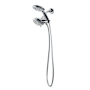 Pulse Retro Line Shower System with Shower Head, Handshower, Shower Arm, and Hose Chrome