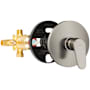 Pulse Tru-Temp Pressure Balanced Valve Trim with Single Lever Handle Brushed Nickel