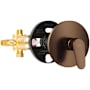 Pulse Tru-Temp Pressure Balanced Valve Trim with Single Lever Handle Oil Rubbed Bronze