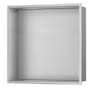 Pulse PULSE ShowerSpas Single Compartment Niche Brushed Stainless Steel
