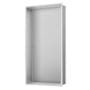 Pulse PULSE ShowerSpas Tall Rectangular Niche Brushed Stainless Steel