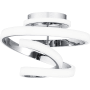 Quoizel Platinum 13" Wide LED Semi-Flush Ceiling Fixture Polished Chrome