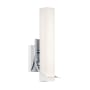 Quoizel Blade Single Light 14" Tall Integrated LED Bathroom Sconce Polished Chrome