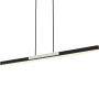 Quoizel Colter 48" Wide Linear Chandelier Brushed Nickel