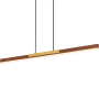 Quoizel Colter 48" Wide Linear Chandelier Brushed Gold