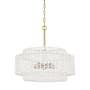 Quoizel Teton 5 Light 20" Wide Pendant Brushed Gold