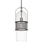 Quoizel Soffer 7" Wide Mini Pendant Antique Nickel