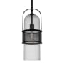 Quoizel Soffer 7" Wide Mini Pendant Matte Black