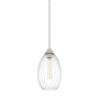 Quoizel Marza 9" Wide Mini Pendant Brushed Nickel