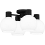 Quoizel Donahue 4 Light 18" Wide Semi-flush Ceiling Fixture Matte Black