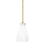 Quoizel Stetson 8" Wide Mini Pendant Brushed Gold