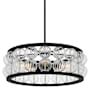 Quoizel Terrarock 5 Light 23" Wide Pendant Matte Black
