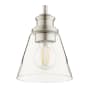 Quorum International Dunbar 6" Wide Mini Pendant Satin Nickel