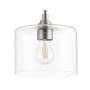 Quorum International Dakota 8" Wide Mini Pendant Satin Nickel
