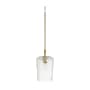 Quorum International 8" Wide Pendant Aged Brass