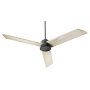 Quorum International Trio 60" 3 Blade Indoor Ceiling Fan Noir