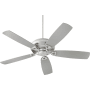 Quorum International Alto 62" 5 Blade Indoor Ceiling Fan Satin Nickel