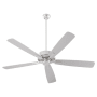 Quorum International Ovation 60" 5 Blade Indoor Ceiling Fan Satin Nickel
