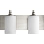 Quorum International Celeste 2 Light 16-1/2" Wide Bathroom Vanity Light Satin Nickel