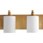Quorum International Celeste 2 Light 16-1/2" Wide Bathroom Vanity Light Aged Brass
