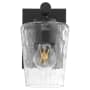 Quorum International Providence 8" Tall Bathroom Sconce Matte Black
