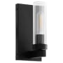 Quorum International Kilbey 10" Tall Bathroom Sconce Matte Black
