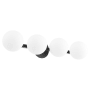 Quorum International 4 Light 30" Wide Vanity Light Matte Black