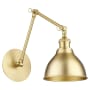 Quorum International 17" Tall Wall Sconce Aged Brass