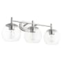 Quorum International Lyon 3 Light 24" Wide Vanity Light Satin Nickel