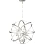 Quorum International Celeste 4 Light 19" Wide Taper Candle Chandelier Polished Nickel
