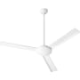 Quorum International Aerovon 52" 3 Blade Indoor Ceiling Fan with Wall Control Studio White