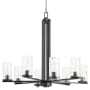 Quorum International Steinway 8 Light 36" Wide Chandelier Matte Black