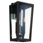 Quorum International Bravo 4 Light 22" Tall Outdoor Wall Sconce Noir