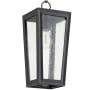 Quorum International Bravo 7" Wide Mini Pendant Noir