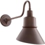 Quorum International Torrey Single Light 18-1/4" Tall Outdoor Wall Sconce Oiled Bronze