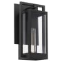 Quorum International Marco 15" Tall Outdoor Wall Sconce Textured Black