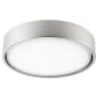 Quorum International Lurus 8" Wide Single LED Ceiling Fan Light Kit Satin Nickel