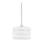 Quorum International 16" Wide Pendant Aged Brass